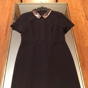 Black dress short sleeves